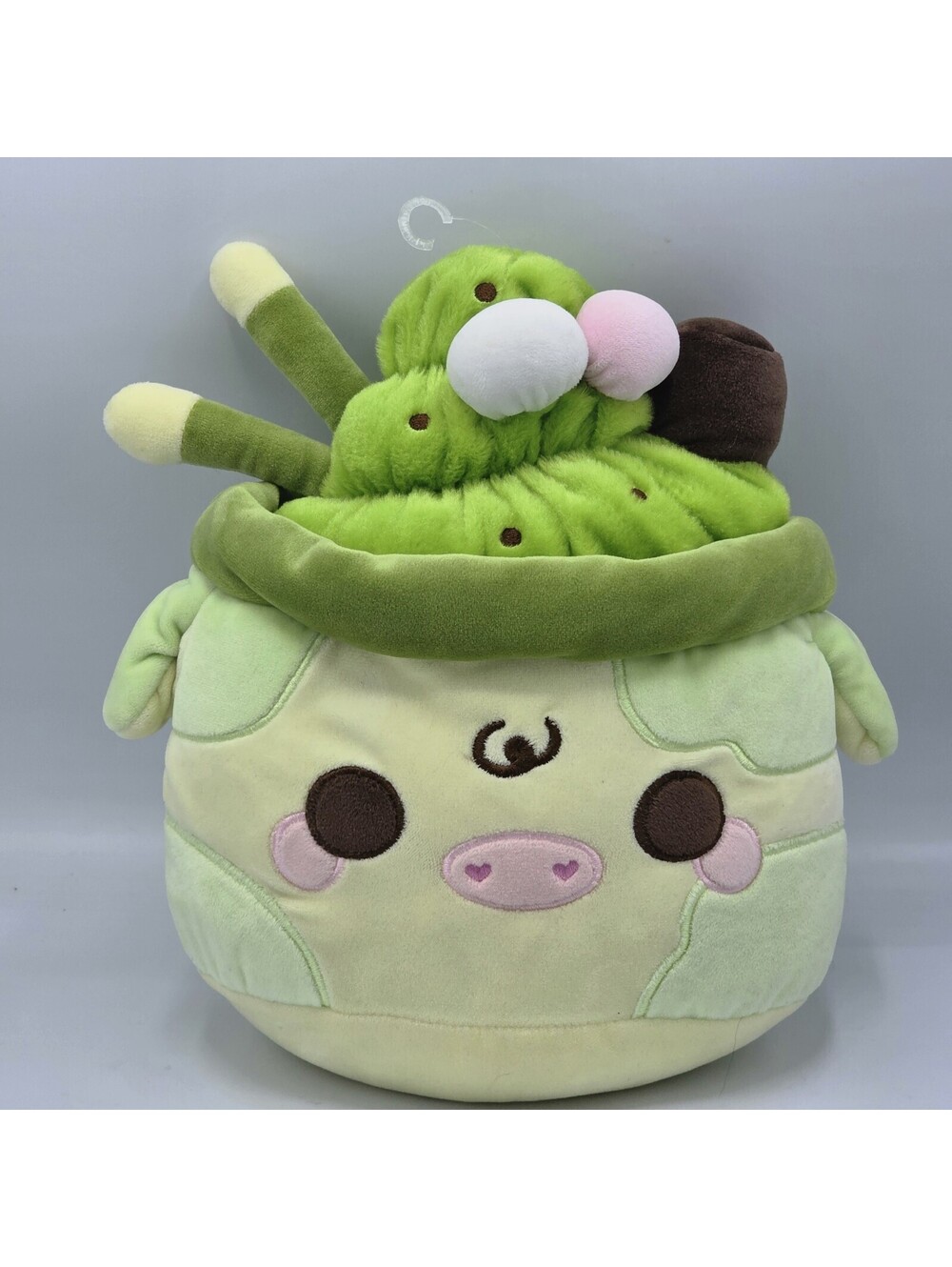 Claire's Plush Goals Cuddle Barn 9'' Matcha Mooshake Plush Toy Plushgoals